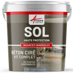 Arcane industries - bton cir sol en kit, primaire et vernis de finition inclus - 5 m (en 2 couches) ...