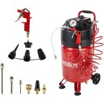 Arebos ? compresseur d'air 30l 1500w ? pression 10 bar ? d�bit 240 l / min ? fonctionnement sans huile ...