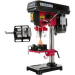 Arebos - perceuse d'tabli perceuse sur colonne perceuse sur pied etau laser rouge