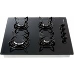 Arebos cuisinière à gaz de 4 flammes vitrocéramique cuisinière à gaz Arebos cuisinière à gaz de 4 flammes vitrocéramique cuisinière à gaz