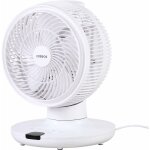 Arebos - ventilateur de table 55w oscillation 3d 4 vitesses - blanc