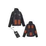 Arebos veste thermique chauffante veste de sport chaude veste d'ext�rieur unisex s