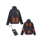 Arebos - veste thermique chauffante veste de sport chaude veste d'ext�rieur unisex m
