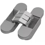 Argenta - paumelle technique invisible tyo - charge 60 / 80 kg - par carton de 3 - zamak - finition chrom� ...