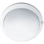 Aric - plafonnier armilla - e27 - blanc - sans lampe - d�tecteur infrarouge 4004