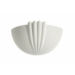 Aric - domino applique mur plâtre e27 77w max. , demi - lune lpe non incl. 3029 Aric - domino applique mur plâtre e27 77w max. , demi - lune lpe non incl. 3029