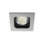 Aric - square 50 - 230 encastr� gu10 carr� orientable et basc. alu lpe non incl. 4725