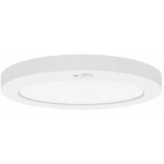 Aric - spot � fixer ou � encastrer r�glable sensor led int�gr�e, rond blanc, diam. 16. 5 cm