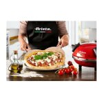 Four a pizza da gennaro 1200 w rouge et noir - ariete