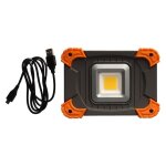 Projecteur de chantier led rechargeable 10w 1100lm - arlux lighting