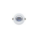 Arlux lighting - spot encastrable blanc salle de bain luma 7w 600lm blanc neutre