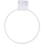 Armature abat - jour cercle � 10 cm blanc