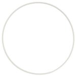Armature abat - jour cercle rilsan diam�tre 40 cm blanc