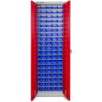 Mw tools - armoires  2 portes avec 114 bacs de rangement debk95d