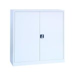 [jamais utilise] armoire basse m�tallique de bureau mobika 2 portes battantes - ar - mpb - 008