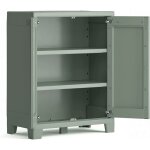 Armoire basse planet outdoor en résine multifonctions pour intérieur et extérieur - Étagères et pieds ... Armoire basse planet outdoor en résine multifonctions pour intérieur et extérieur - Étagères et pieds ...