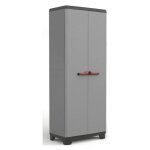 Armoire haute 3 tagres 68x39x173h stilo gris - keter