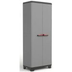 Armoire haute 3 �tag�res 68x39x173h stilo gris - keter