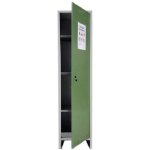 Armoire pour kit pesticides en tole galvanise'e, porte simple 50x40x179 cm avec bac de re'cupe'ration ... Armoire pour kit pesticides en tole galvanise'e, porte simple 50x40x179 cm avec bac de re'cupe'ration ...