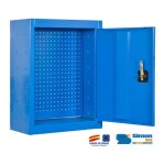 Armoire de rangement murale 675x500x275mm bleu - cabinet tools pannel 500 - simonrack