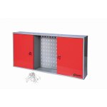 Armoire de rangement avec panneau perforé et crochets ribimex prpmra2p Armoire de rangement avec panneau perforé et crochets ribimex prpmra2p