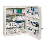 Armoire de secours, vide - blanc