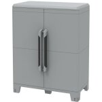 Terry - armoire en résine à faible encombrement 78 x 43 x 101 h Terry - armoire en résine à faible encombrement 78 x 43 x 101 h