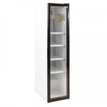 Armoire vitr�e 300 litres slimline noir