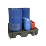 Armorgard - drumbank palette de r�tention 4 f�ts dbp4 - 1290x1380x280