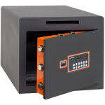 Plus c coffre - fort  code et a cl en acier, coffre - fort double scurit electronique  code et serrure ...