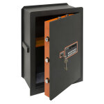 Arregui plus c coffre - fort encastrable avec serrure certifi�e � cl� et � code, coffre - fort double ...