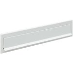 C613 entre de bote aux lettres en acier pour porte, mur et portail, bouche d'entre de boite aux lettres ...