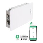 Serrure connect�e bluetooth pour porte d'entr�e ? verrou invisible en acier ? installation facile sur ...