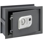 Print 141520 coffre - fort encastrable avec serrure � empreinte digital ou � codecoffre - fort de s�curit� ...