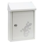 Smart graphic e5721 - sal bote aux lettres en acier avec srigraphie dcorative  salamandre , taille ...