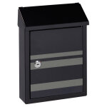 Smart graphic e5724 - str bo�te aux lettres en acier avec s�rigraphie d�corative � lines �, taille s ...