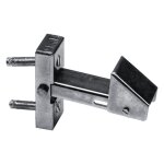 Arr�t � bascule mural � visser en acier zingu� ressort inox pour portail battant - torbel