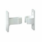 Afbat ? arr�t � pince composite plastifi� pour volets battants ? dimensions h. 50 x l. 50 x p. 20 mm ...