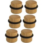 Arr�ts de portes - but�e de porte adh�sive en bois pour sol - butoirs de porte protection de portes et ...