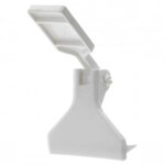 Arr�t vent en pvc blanc pour jalousie ou persienne gauche droite longueur 105mm volet roulant store but�e ...