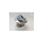 Artemide - downlight encastr� � 125mm chrome t�te orientable pour lampe 12v 50w max g5. 3 ayrton 125 ...