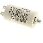 Condensateur 6, 3�f 400v pour lave - vaisselle ariston, lave - vaisselle indesit, hotte faure, hotte ...