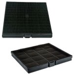 Filtre a charbon 225x241x30 mm pour hotte de dietrich
