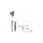 Arti teq - cimaise plafond click up rail 200cm + clips + vis & chevilles multimatériaux - cimaise tableau ... Arti teq - cimaise plafond click up rail 200cm + clips + vis & chevilles multimatériaux - cimaise tableau ...