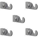 Arti teq - pack 5 crochets tableau auto - bloquants 20 kg 4x4 mm - accessoire cimaise artiteq