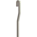 Arti teq - pack 5 tiges aluminium grises coudées 4 mm - accessoire cimaise tableau 100 cm Arti teq - pack 5 tiges aluminium grises coudées 4 mm - accessoire cimaise tableau 100 cm