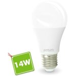 Ampoule led e27 14w eq 100w temprature de couleur: blanc chaud 2700k