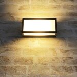 Applique murale newport extérieure ip54 e27 noire Applique murale newport extérieure ip54 e27 noire