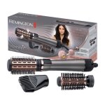 As8810 brosse cheveux rotative soufflante chauffante volume keratin protect, soin keratine huile damande ...