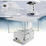 Ascenseur de vidoprojecteur 220 v lectrique motoris support de plafond pour projecteur 1 m + tlcommande ...